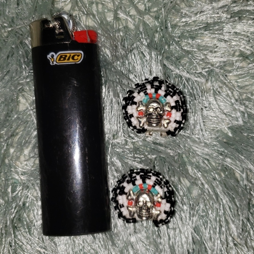 Beaded earrings - Picture 4 of 4